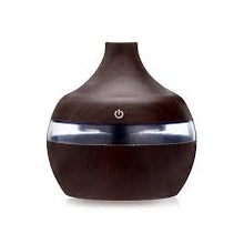 Load image into Gallery viewer, Aroma Humidifier Essential Oil Diffuser Aromatherapy Purifier (Mahogany-Oval)