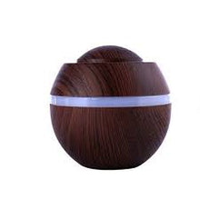 Load image into Gallery viewer, Aroma Humidifier Essential Oil Diffuser Aromatherapy Purifier (Mahogany-Round)