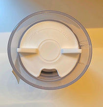 Load image into Gallery viewer, White Design with Stainless Trim Accent Stainless Steel Tumbler Swivel Top Vacuum Insulated Portable Travel Mug Coffee/Tea