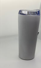 Load image into Gallery viewer, White Marble Design Stainless Steel Tumbler Vacuum Insulated Portable Travel Mug Coffee/Tea
